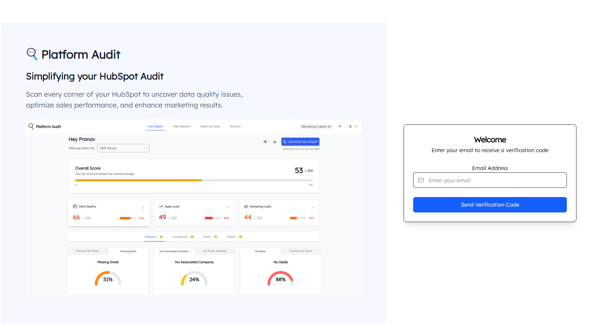 Login to the portal using your work email.